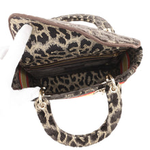 Load image into Gallery viewer, Dior Lady D-Light 2WAY Bag Brown/MulticolorM0565OTGT_M918 Velvet Size Medium