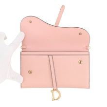 Load image into Gallery viewer, Dior Saddle Chain Wallet PinkS5614CCEH Leather
