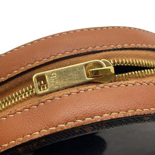 Load image into Gallery viewer, CELINE Triomphe Shoulder Bag Brown PVC Leather