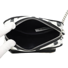将图像加载到图库查看器中,BURBERRY Leopard print camera bag/shoulder bag Black/Beige/White8015963 PVC Leather
