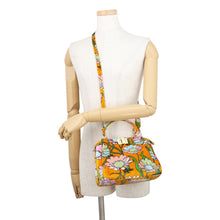 Load image into Gallery viewer, FENDI Peekaboo Iconic 2WAY Bag Orange/Multicolor8BN244ACWCF1B1P Velour Size Mini