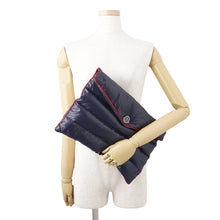 Load image into Gallery viewer, MONCLER Down Clutch Bag NavyB209P008472068950 Nylon