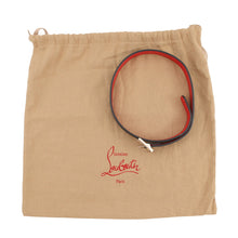 将图像加载到图库查看器中,Christian Louboutin Karasukai Shoulder Bag Black/Red1225182CM6S Leather Size Mini