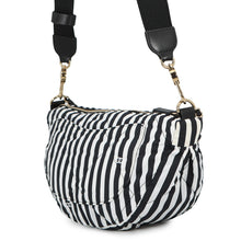 Load image into Gallery viewer, CHANEL Large Hobo 2-Way Bag Black/WhiteAS4698 Nylon Size Large