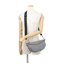 Load image into Gallery viewer, CHANEL Large Hobo 2-Way Bag Black/WhiteAS4698 Nylon Size Large