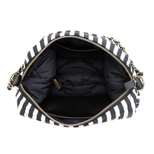 Load image into Gallery viewer, CHANEL Large Hobo 2-Way Bag Black/WhiteAS4698 Nylon Size Large