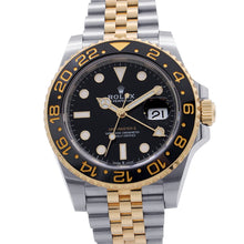 Load image into Gallery viewer, ROLEX GMT Master II W40mm Stainless Steel K18YG Black Dial126713GRNR