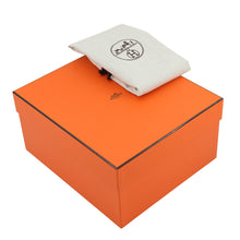将图像加载到图库查看器中,HERMES Neo Garden blue navy Negonda Leather Size 23