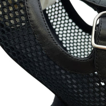 Load image into Gallery viewer, HERMES Kim ballet shoes Black Fabric Leather Size 35 1/2