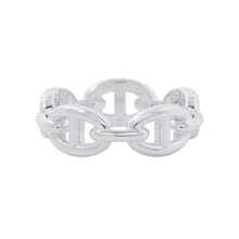 将图像加载到图库查看器中,HERMES Chaine d'Ancre Anchene Ring Size PM/58/#18 SV925