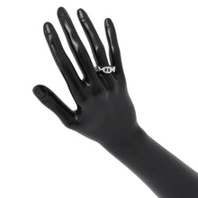 将图像加载到图库查看器中,HERMES Chaine d'Ancre Anchene Ring Size PM/58/#18 SV925