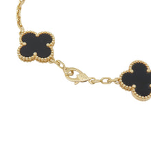 Load image into Gallery viewer, Van Cleef & Arpels Vintage Alhambra Bracelet 5 motifsVCARA41300 18K Yellow Gold