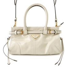 Load image into Gallery viewer, PRADA Bonnie Handbag White1BA486 Leather Size Mini