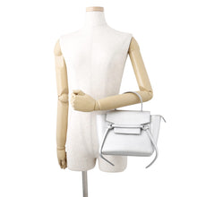 Load image into Gallery viewer, CELINE Belt bag (2-way bag) Silver189003 Leather Size Nano
