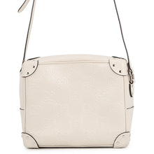 将图像加载到图库查看器中,GUCCI GG embossed Shoulder Bag White626363 Leather