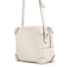 将图像加载到图库查看器中,GUCCI GG embossed Shoulder Bag White626363 Leather