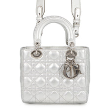 Load image into Gallery viewer, Dior My ABC Dior Lady Dior 2WAY Bag SilverM0532PNFA_M090 Leather Size Small