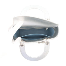 Load image into Gallery viewer, Dior My ABC Dior Lady Dior 2WAY Bag SilverM0532PNFA_M090 Leather Size Small