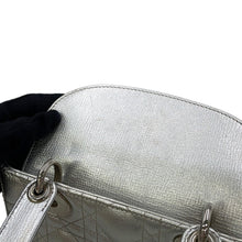 Load image into Gallery viewer, Dior My ABC Dior Lady Dior 2WAY Bag SilverM0532PNFA_M090 Leather Size Small