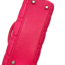 将图像加载到图库查看器中,Dior Lady Dior Mini 2WAY Bag Pink Leather Size Mini