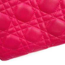 Load image into Gallery viewer, Dior Lady Dior Mini 2WAY Bag Pink Leather Size Mini