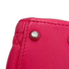 Load image into Gallery viewer, Dior Lady Dior Mini 2WAY Bag Pink Leather Size Mini