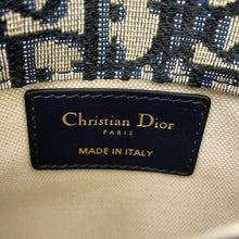 将图像加载到图库查看器中,Dior Oblique Saddle Belt Pouch Beige/NavyS5632CTZQ_M928 Canvas Leather