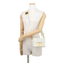 Load image into Gallery viewer, Dior 30 Montaigne Box Bag Shoulder Bag White Leather