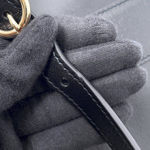 将图像加载到图库查看器中,GUCCI GG Marmont Alley Shoulder Bag Black550129 Leather Size Small