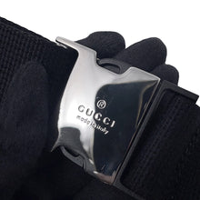 Load image into Gallery viewer, GUCCI GG embossed belt bag Black645093 Leather