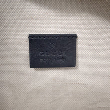 Load image into Gallery viewer, GUCCI GG embossed belt bag Black645093 Leather