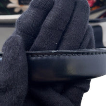 Load image into Gallery viewer, BALENCIAGA Navy Cabas S Handbag White/Black339933 Canvas Leather