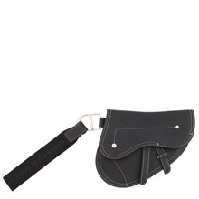 Load image into Gallery viewer, Dior KAWS Collaboration Saddlebag Black Leather