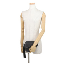 Load image into Gallery viewer, Dior KAWS Collaboration Saddlebag Black Leather