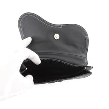 Load image into Gallery viewer, Dior KAWS Collaboration Saddlebag Black Leather