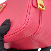 Load image into Gallery viewer, PRADA Triangle Logo Camera Bag Shoulder Bag PinkBT1010 Leather