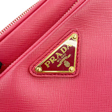 Load image into Gallery viewer, PRADA Triangle Logo Camera Bag Shoulder Bag PinkBT1010 Leather