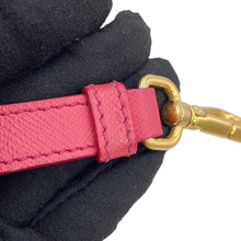 Load image into Gallery viewer, PRADA Triangle Logo Camera Bag Shoulder Bag PinkBT1010 Leather
