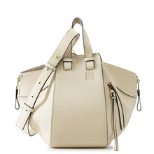Load image into Gallery viewer, LOEWE Hammock 2-Way Bag Ivory387.12KN60 Leather Size Small