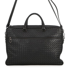 Load image into Gallery viewer, Bottega Veneta INTRECCIATO Briefcase Business Bag Black577537V46511000 Leather