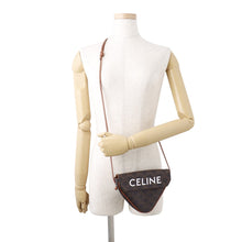 Load image into Gallery viewer, CELINE Triomphe Shoulder Bag Tan195902BZK.04LI PVC Leather