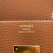 Load image into Gallery viewer, HERMES Birkin Gold Togo Leather Size 30