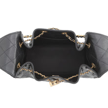 将图像加载到图库查看器中,CHANEL CHANEL25 ChainShoulder Bag BlackAS5293 Caviar Leather Size Small