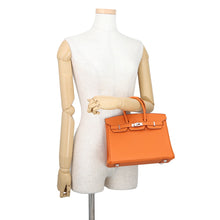 Load image into Gallery viewer, HERMES Birkin Orange Togo Leather Size 25