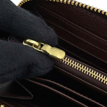 Load image into Gallery viewer, LOUIS VUITTON Zippy Wallet BrownN41661 Damier ・Ebene
