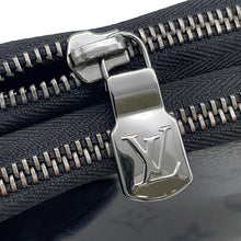 Load image into Gallery viewer, LOUIS VUITTON Eclipse Reverse Double Phone Pouch NoirM69534 Monogram Eclipse Monogram Eclipse Reverse