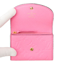 Load image into Gallery viewer, LOUIS VUITTON Porte Monnaie Rosary rose lollipopM82485 Monogram Empreinte