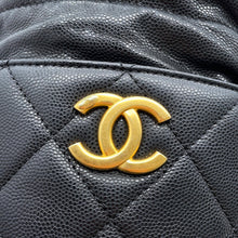 Load image into Gallery viewer, CHANEL Drawstring Chain Shoulder Bag BlackAS3371 Caviar Leather
