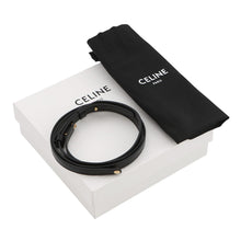 将图像加载到图库查看器中,CELINE Triomphe Claude Shoulder Bag Black10I513 Leather