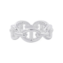 将图像加载到图库查看器中,HERMES Chaine d'Ancre Anchene Ring Size PM/51/#11 SV925